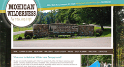 Desktop Screenshot of mohicanwilderness.com